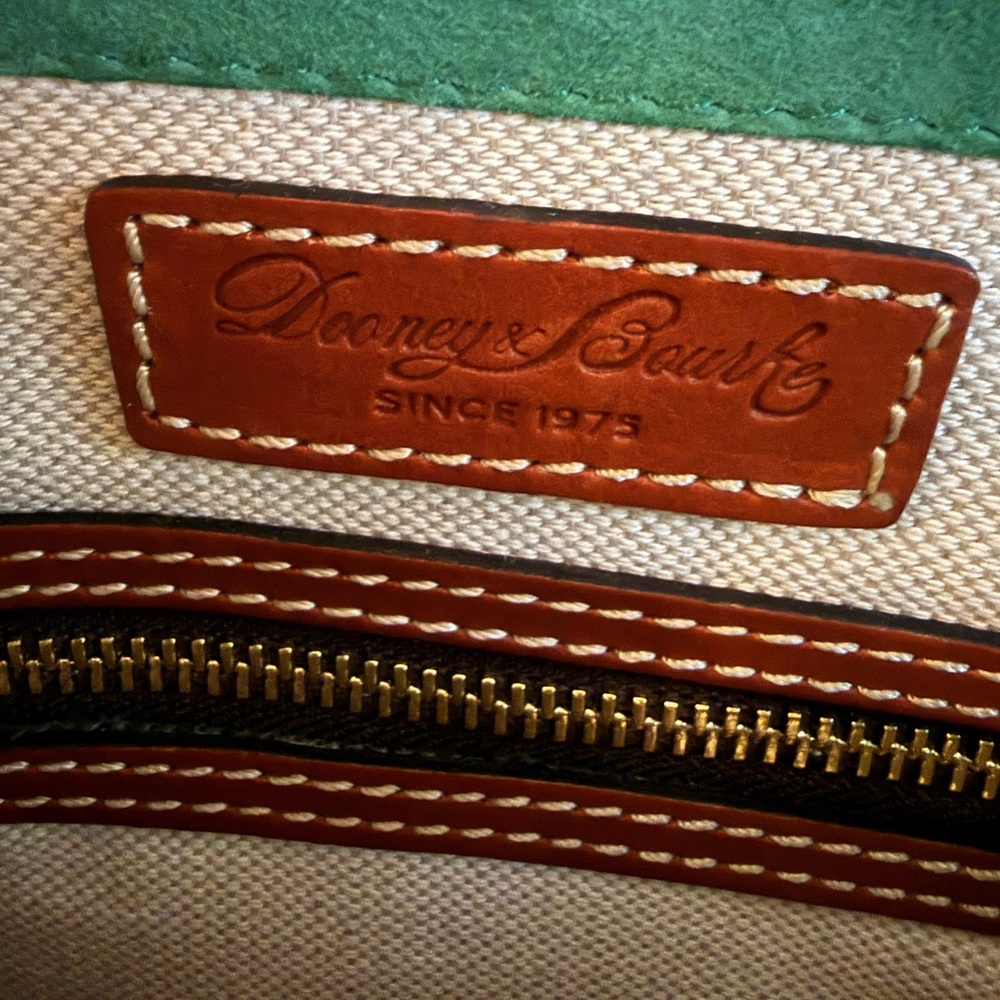 Dooney and Bourke cobalt satchel - Picture 15 of 16